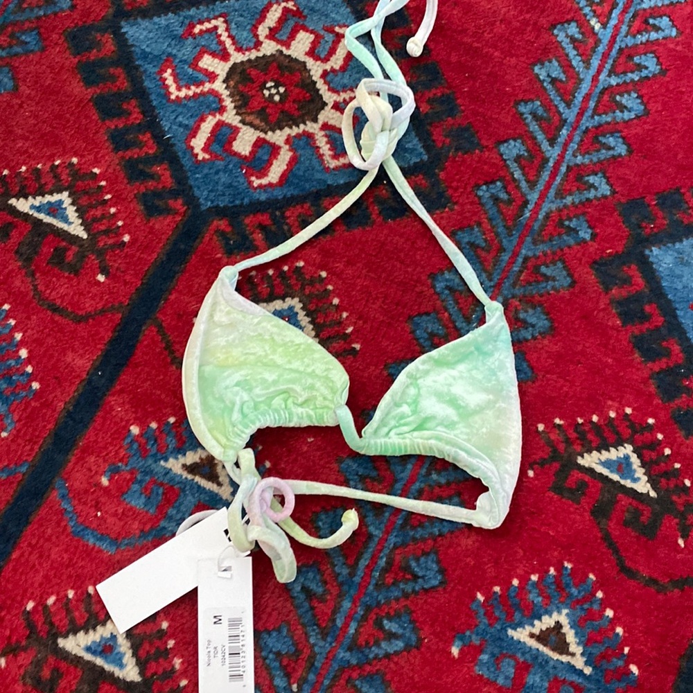 FRANKIES BIKINI NICOLA TOP MEDIUM M NWT